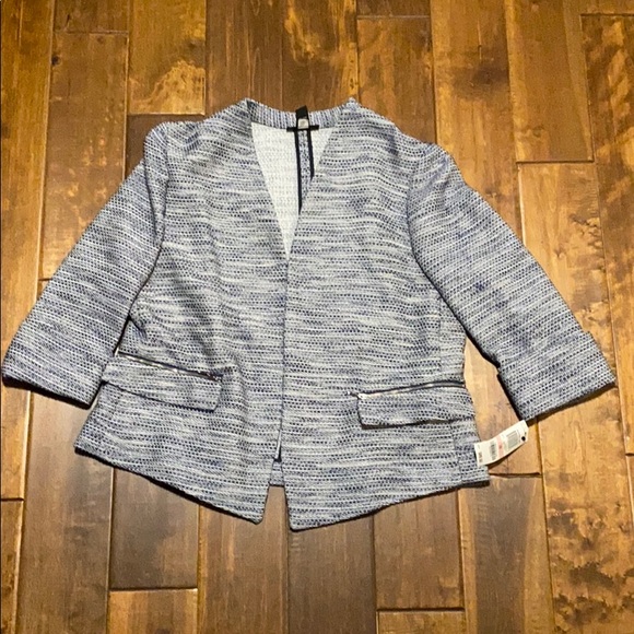 Alfani Jackets & Blazers - Twill Zip Pocket Blazer